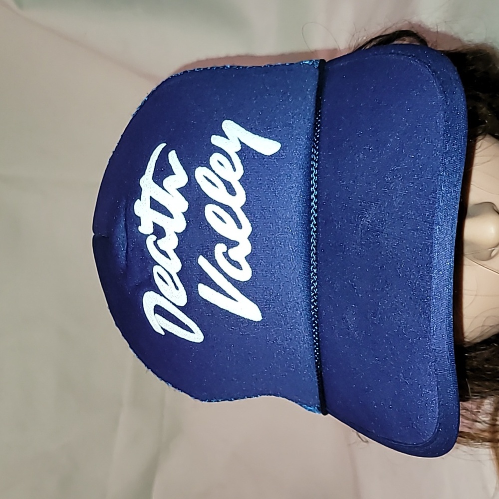 Vintage. DEATH VALLEY. Mesh, snapback trucker. One size fits most. Like-new